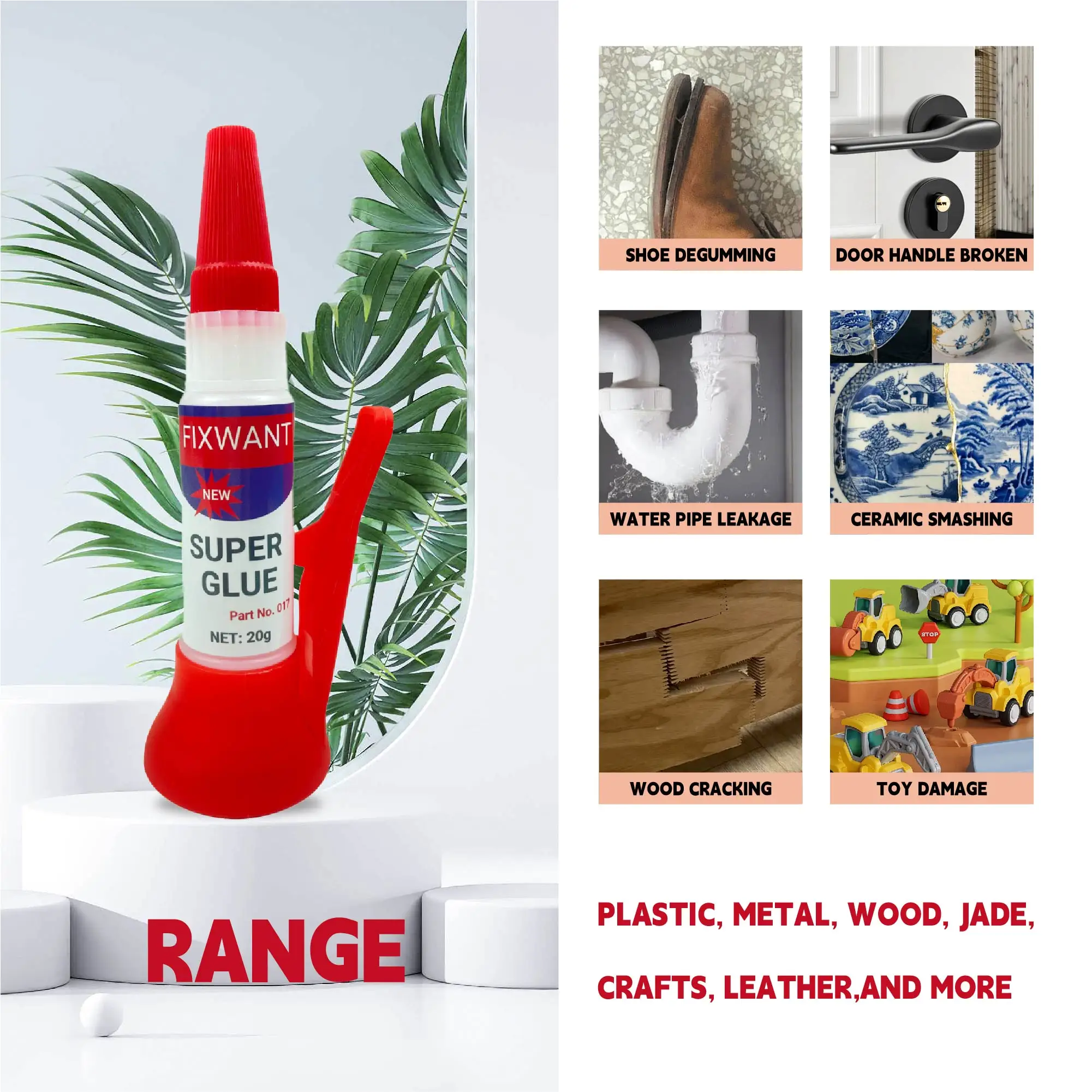 High-Strength Transparent Super Glue 10g–500g 5 High-Strength Transparent Super Glue 10g–500g - Image 5