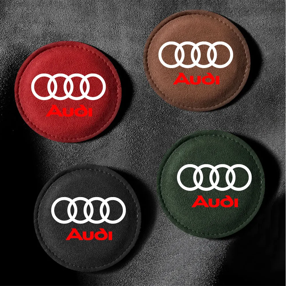Premium Leather Car Coasters for Vehicles 6 Premium Leather Car Coasters for Vehicles - Image 6