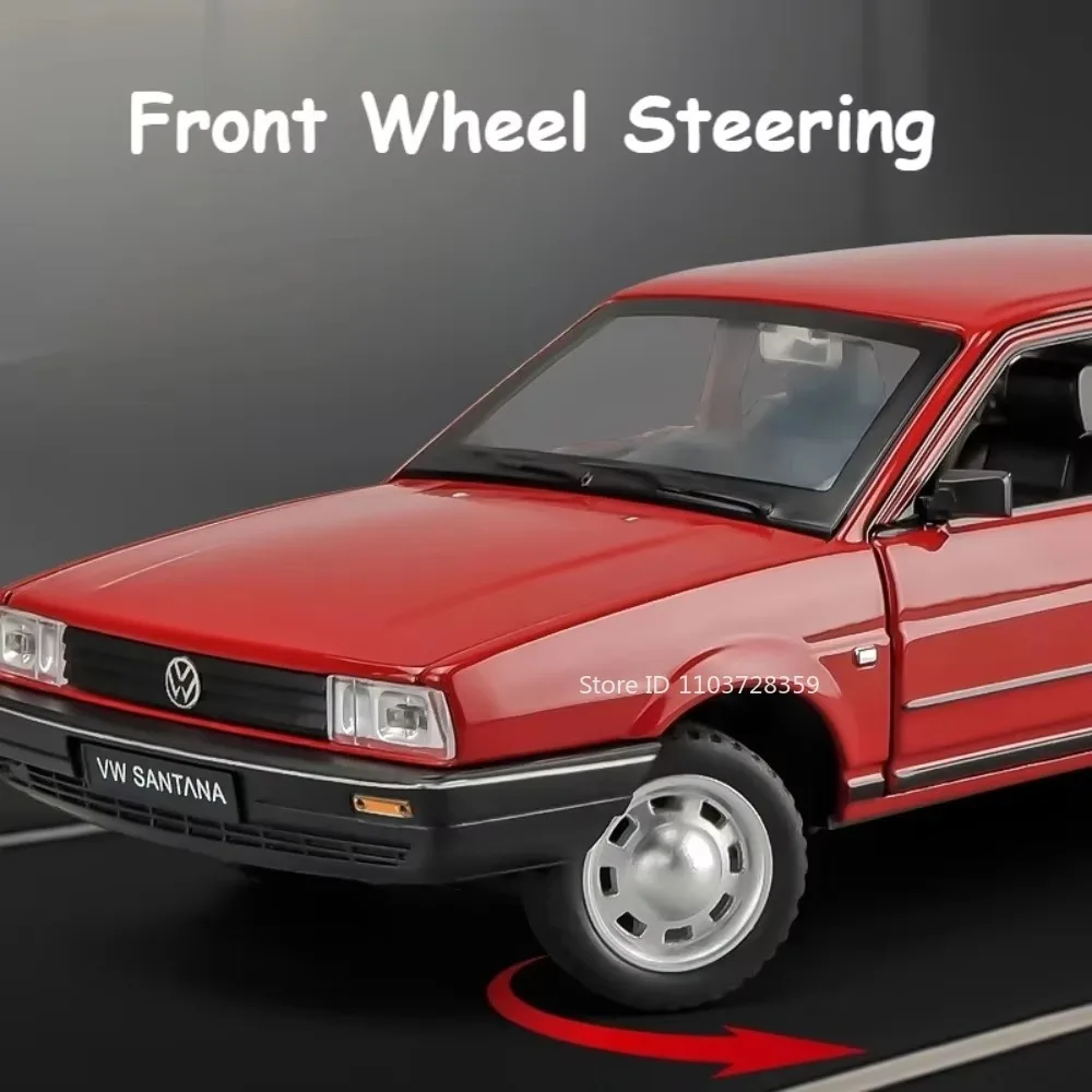 Premium 1:24 Scale Diecast Volkswagen Santana W140 Model 4 Premium 1:24 Scale Diecast Volkswagen Santana W140 Model - Image 4