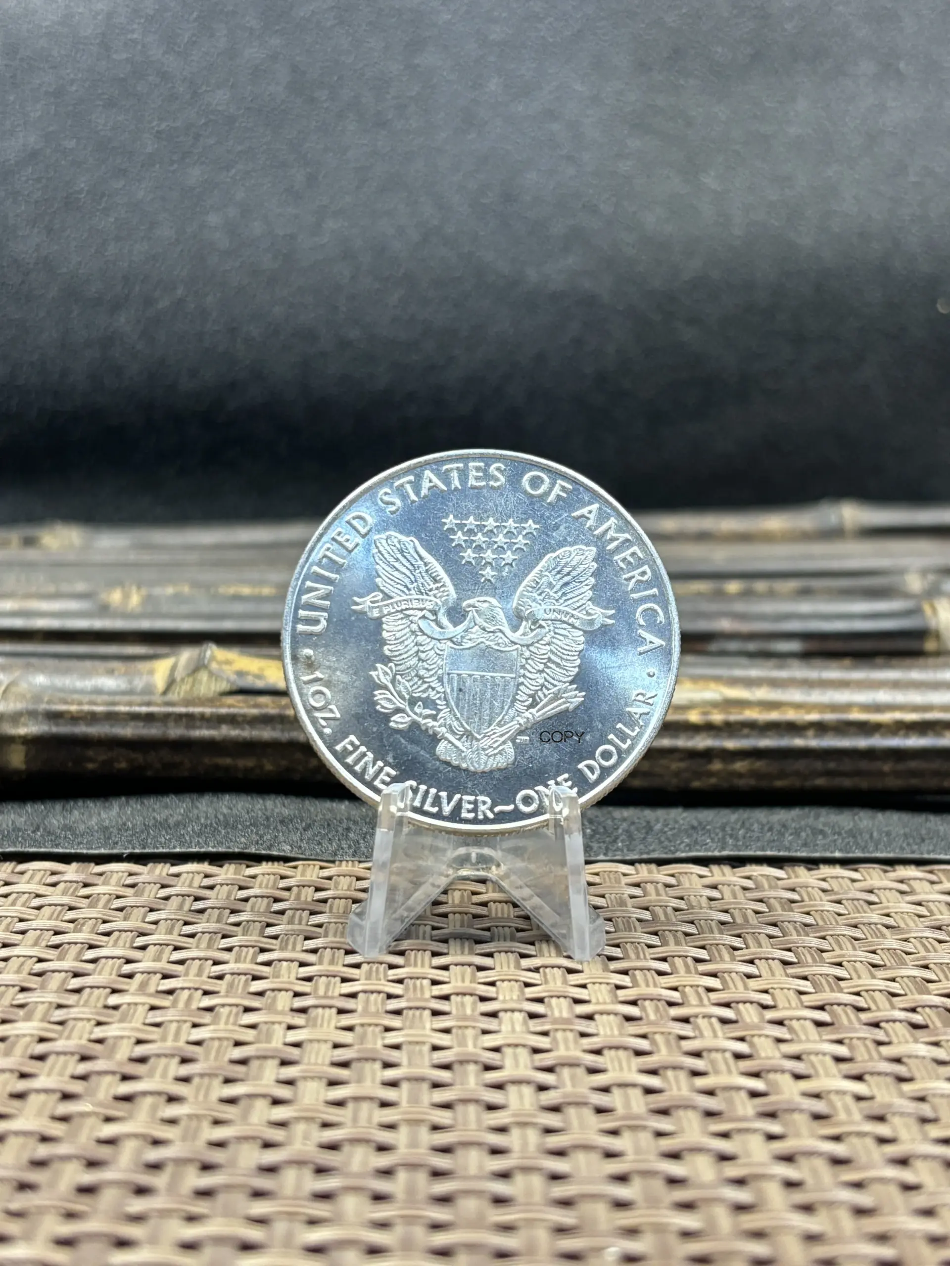 Patriotic Liberty Eagle Replica Coin 4 Patriotic Liberty Eagle Replica Coin - Image 4