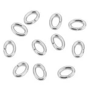 Stainless Steel Jewelry Jump Rings Set 15 S5e7c665f8d7546b18fd9513bde437378J
