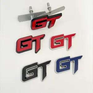 GT Emblem Badge for Cars 62x35mm 13 S5e9f2a706a3343559cbfd0a26ad00425d