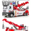 Alloy Rescue Tow Truck Model 21.5cm
