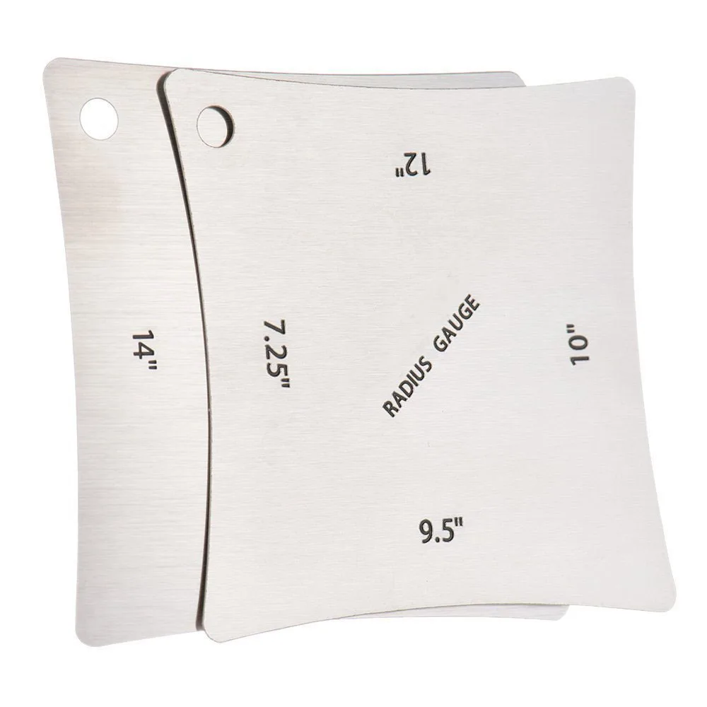 Stainless Steel Guitar Radius Measuring Set 4 Stainless Steel Guitar Radius Measuring Set - Image 4