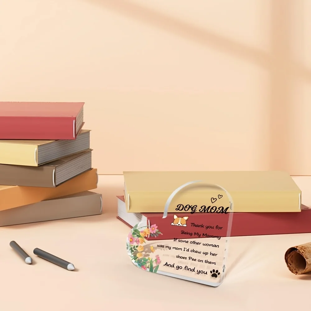 Dog Mom Decorative Plaque for Women 4 Dog Mom Decorative Plaque for Women - Image 4