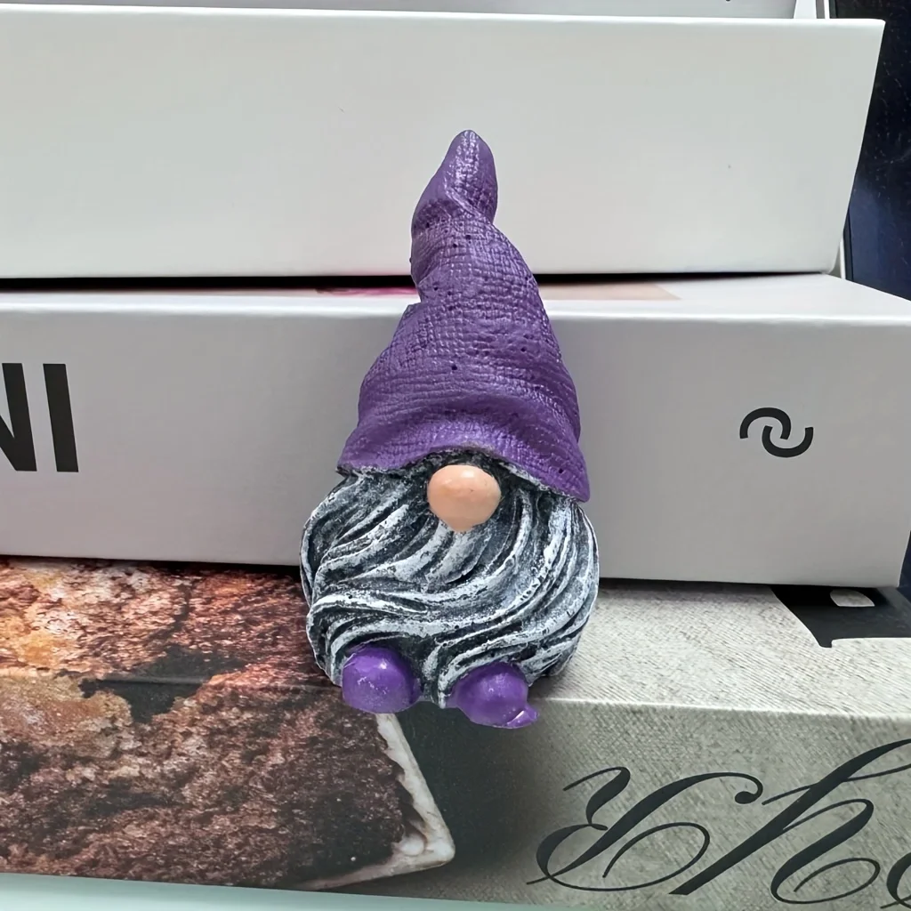 Colorful Fairy Tale Dwarf Garden Statue 3 Colorful Fairy Tale Dwarf Garden Statue - Image 3