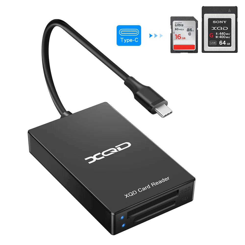 Dual-Slot XQD & SD Card Reader USB 3.0 4 Dual-Slot XQD & SD Card Reader USB 3.0 - Image 4