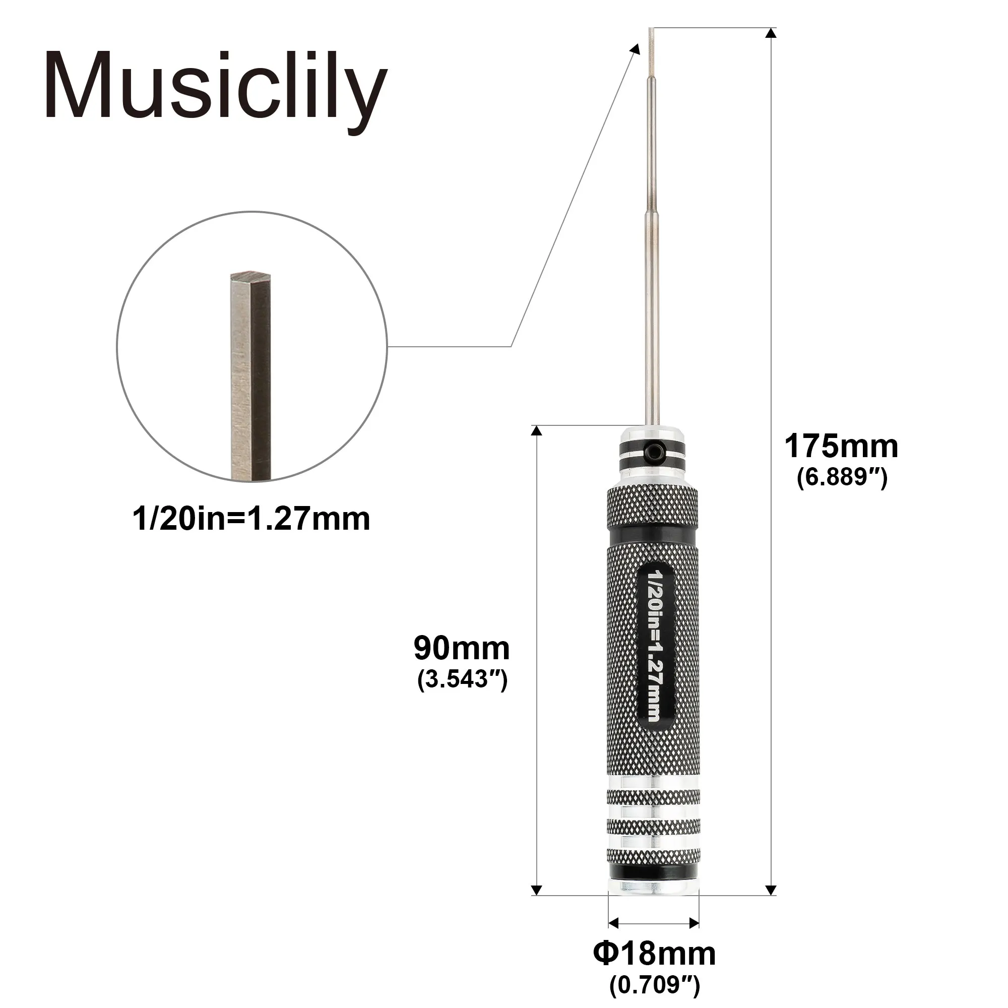 Precision Hex Screwdriver for Guitar Tuning 2 Precision Hex Screwdriver for Guitar Tuning - Image 2
