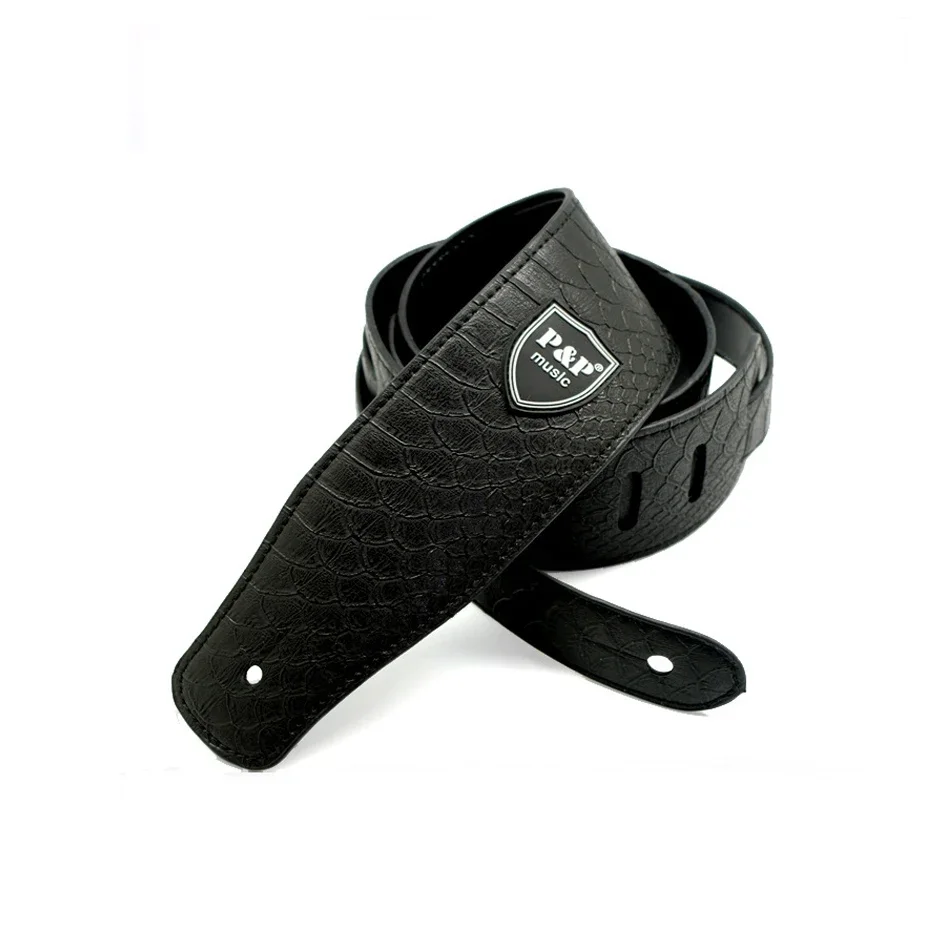 Snake Skin Guitar Strap - Adjustable, 160cm 4 Snake Skin Guitar Strap - Adjustable, 160cm - Image 4