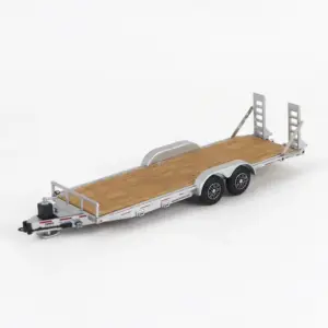 Miniature Alloy Truck Trailer Model 1:50 Scale 14 S5eee96ea636e426c915db832feaf8591y