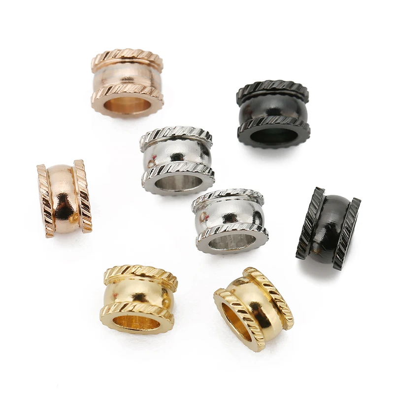 Stainless Steel Spacer Beads Set, 8mm, 20 Pcs 2 Stainless Steel Spacer Beads Set, 8mm, 20 Pcs - Image 2