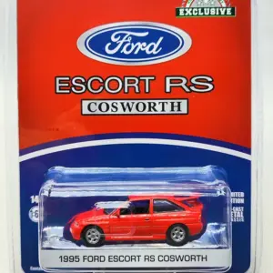 Red Ford Escort RS Cosworth Model 1:64 Scale 6 S5f0d93f0e0bf4a24bea3a5745f5e51ecX