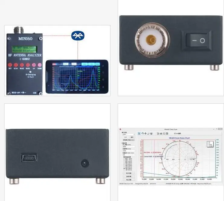 Mini60 Sark100 HF Antenna Analyzer 1-60MHz 3 Mini60 Sark100 HF Antenna Analyzer 1-60MHz - Image 3