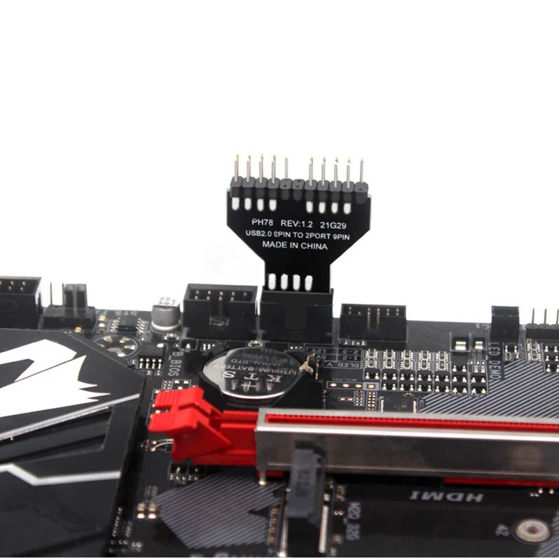 USB2.0 9-Pin Splitter Adapter for PCs 3 USB2.0 9-Pin Splitter Adapter for PCs - Image 3