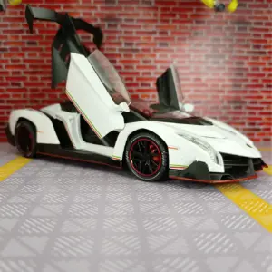 1:24 Lamborghini Veneno Diecast Model 10 S5f300141213a4583925c42c5961423cdv