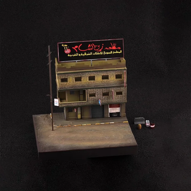1:72 Scale Urban Battle Diorama Scene 2 1:72 Scale Urban Battle Diorama Scene - Image 2