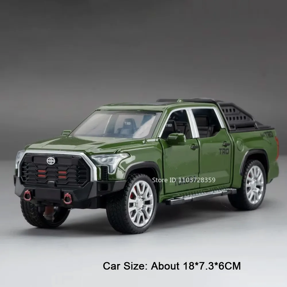 Red Diecast Toyota Pickup Truck Model 1:32 Scale 9 Red Diecast Toyota Pickup Truck Model 1:32 Scale - Image 9