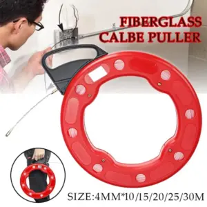 Fiberglass Cable Puller 10-30m, 4mm Diameter 12 S5f63e38f22974498855f68f2504dd5e1M