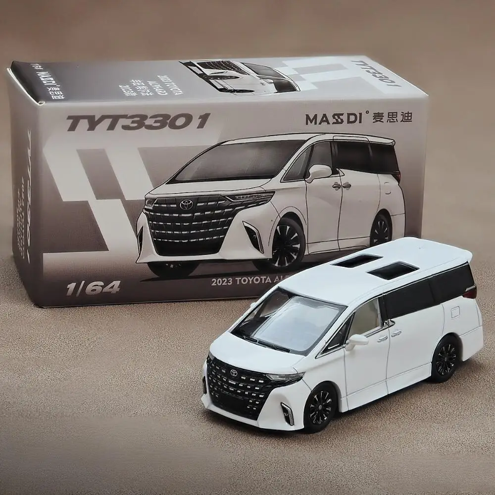 2023 Toyota Alphard 1:64 Diecast Model Black 4 2023 Toyota Alphard 1:64 Diecast Model Black - Image 4