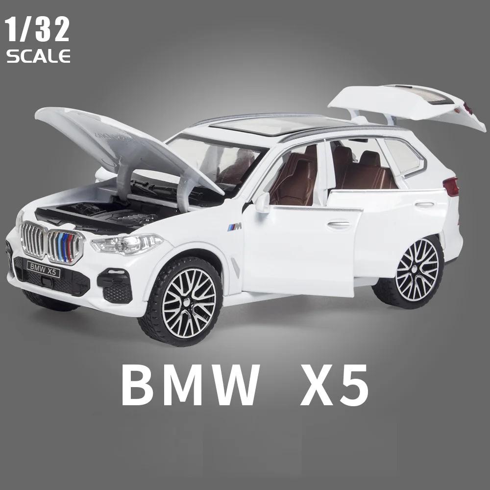 White BMW X5 1/32 Diecast Model 9 White BMW X5 1/32 Diecast Model - Image 9