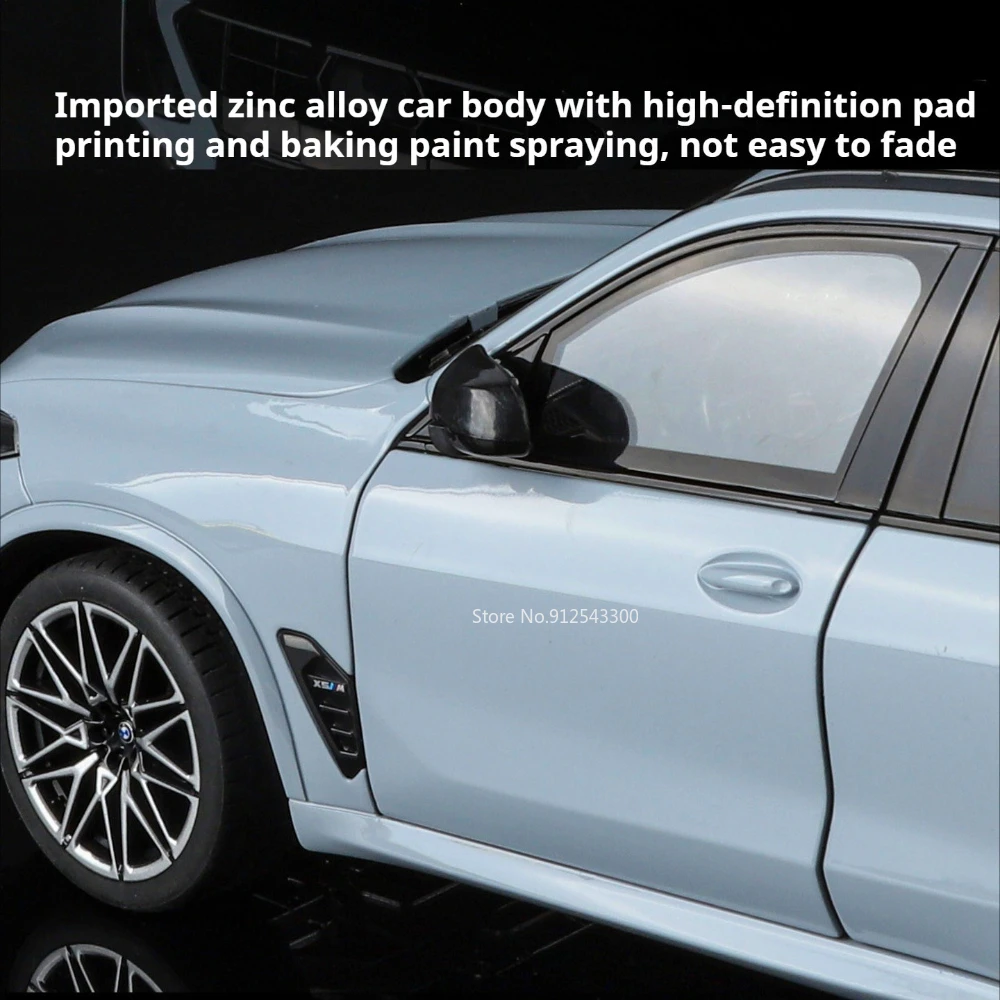 BMW X5M 1:18 Scale Die-Cast Model 6 BMW X5M 1:18 Scale Die-Cast Model - Image 6