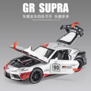 Toyota GR Supra GT4 Diecast Model 1:32 Scale 12 S5f9a8e5e4cb04874a928a0187f7b6123S