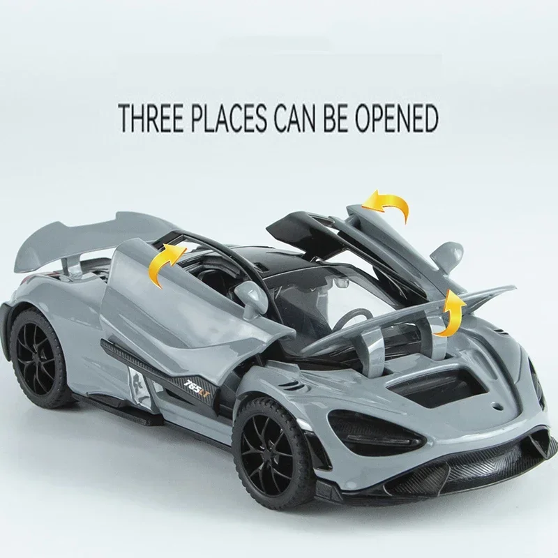 Highly Detailed 1:32 McLaren 765LT Diecast Model 5 Highly Detailed 1:32 McLaren 765LT Diecast Model - Image 5