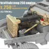 Sd.kfz.250 Maybach HL42 TRKM Engine Model