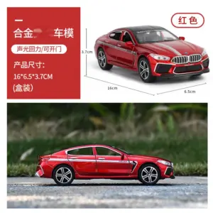 Black and Gold Alloy Model Car 1:32 Scale 15 S5fdb4947ae134b0bb9f2f78af1f13d510