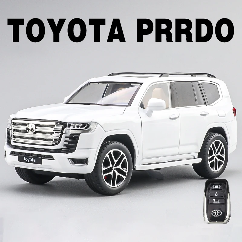 1:24 Scale Toyota Land Cruiser Prado Diecast Model 4 1:24 Scale Toyota Land Cruiser Prado Diecast Model - Image 4