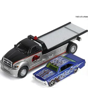 1:64 Scale Diecast Trailer Model for Collectors 15 S5fe324b1ea7447f3bafe89584313ed209