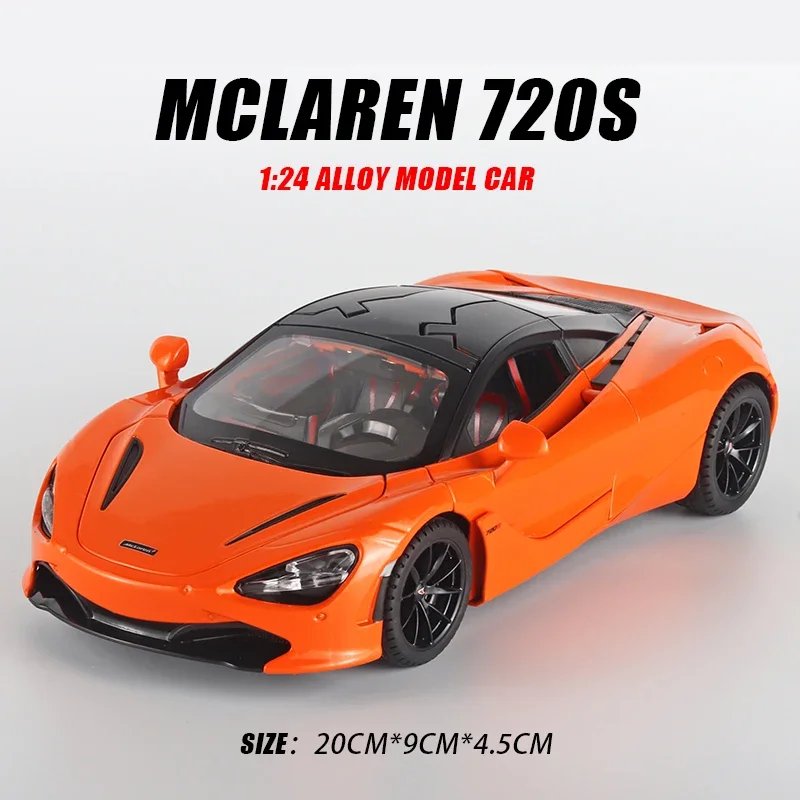 McLaren 720S 1:24 Diecast Model Car 10 McLaren 720S 1:24 Diecast Model Car - Image 10
