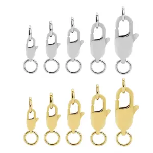 Stainless Steel Jewelry Clasp and Jump Ring Set