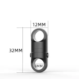 Mini Aluminum Alloy Rotating Keychain Buckle 12 S5ff7a7a29ca74eb09890e15d3f4c2941A
