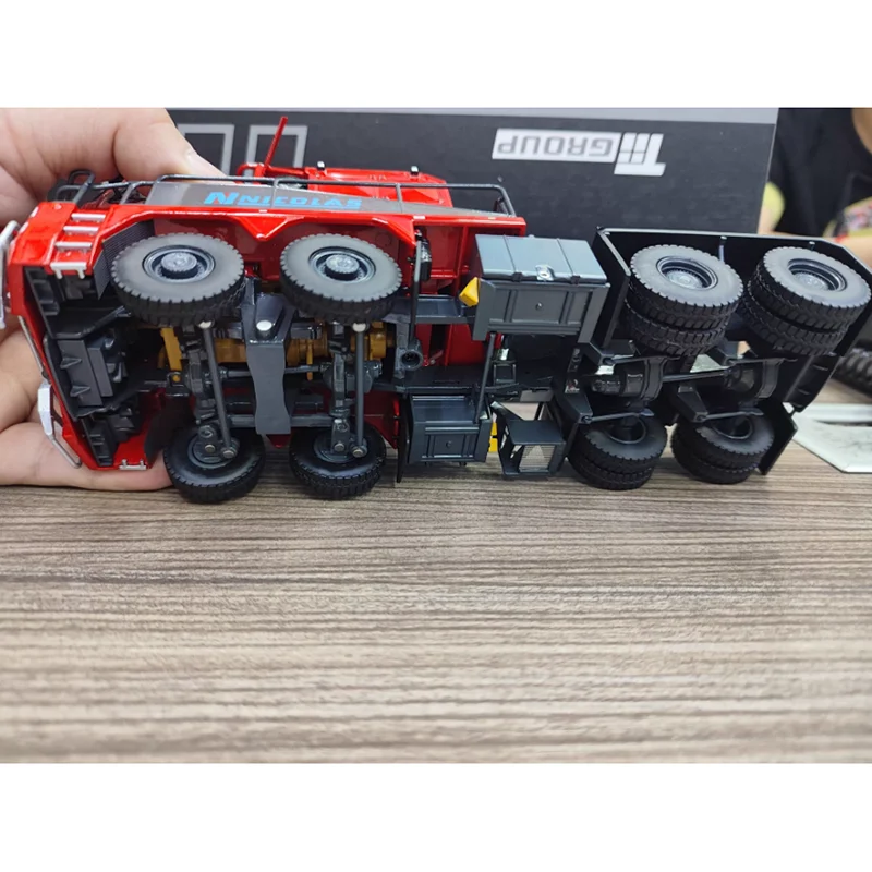 Red Diecast Nicolas Tractor Head Model 1:50 Scale 5 Red Diecast Nicolas Tractor Head Model 1:50 Scale - Image 5