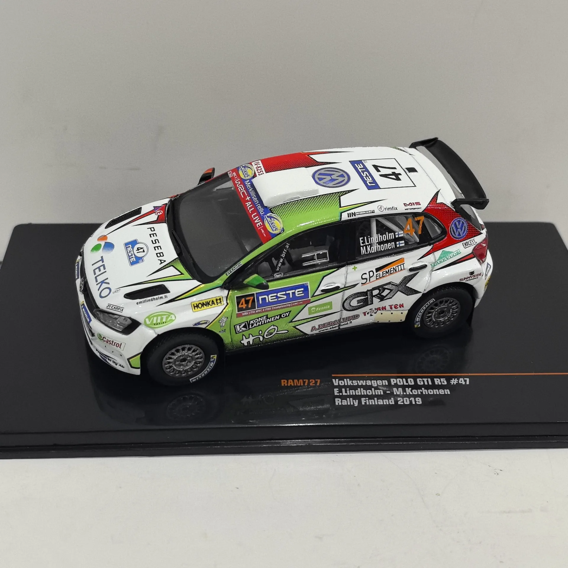Volkswagen Polo GTI R5 1:43 Diecast Model 2 Volkswagen Polo GTI R5 1:43 Diecast Model - Image 2