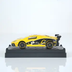 1:64 Scale Die-Cast Yellow Sports Car Model 8 S6046a2a39c344f08b5402a13496448f2l