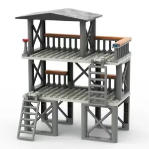 WW2 Military Base Watchtower Construction Set 13 S6053989571ba445696ffdfcd95eb094f5 1