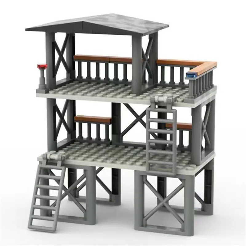 WW2 Military Base Watchtower Construction Set 4 WW2 Military Base Watchtower Construction Set - Image 4