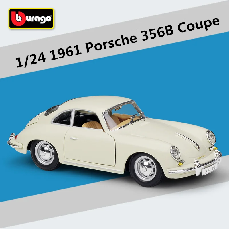 Porsche 356B Coupe Diecast Model 1:24 Scale 9 Porsche 356B Coupe Diecast Model 1:24 Scale - Image 9