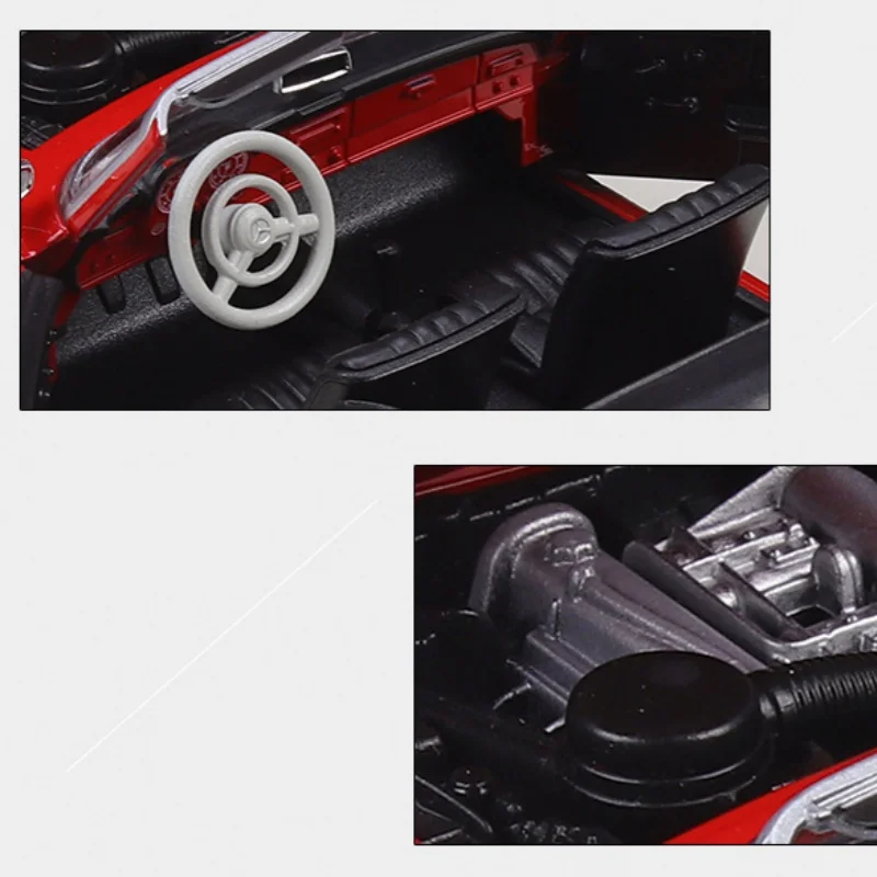 Vibrant Red Mercedes-Benz 190SL Model 1:24 Scale 6 Vibrant Red Mercedes-Benz 190SL Model 1:24 Scale - Image 6