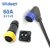 Waterproof 60A Lithium Battery Connector for Electric Vehicles