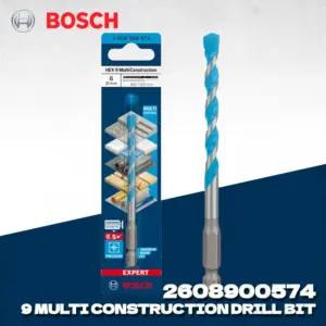 Bosch Hex-9 MultiConstruction Drill Bit 6mm