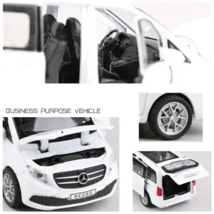 Mercedes-Benz V260 MPV 1:32 Diecast Model 14 S60aa544368fe438b900d07f658a9b9a6R