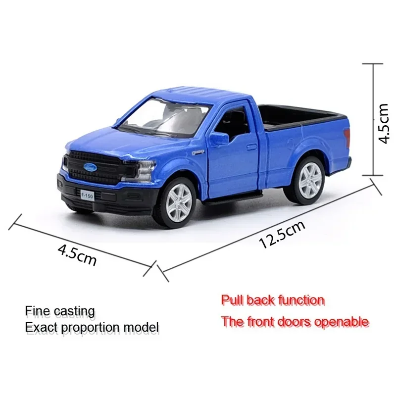 1:36 Ford F-150 Raptor Diecast Model in Black 3 1:36 Ford F-150 Raptor Diecast Model in Black - Image 3