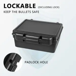 Ammo Storage Box 99 Rounds, Impact-Resistant 11 S60bf2ca5178a49f3b15f6eb6ea4fc85aV