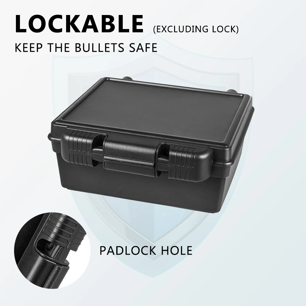 Ammo Storage Box 99 Rounds, Impact-Resistant 2 Ammo Storage Box 99 Rounds, Impact-Resistant - Image 2