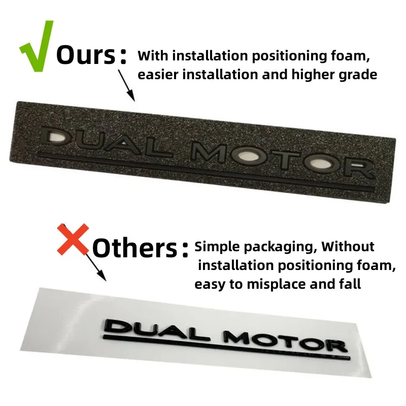 Tesla Dual Motor Emblem for Model Y, 3, X, S 6 Tesla Dual Motor Emblem for Model Y, 3, X, S - Image 6