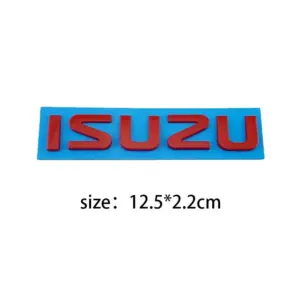 ISUZU D-MAX Rear Emblem Badge Set in Multiple Finishes 13 S60d2f15eafe24e9dba9acdd99e4ddfa17