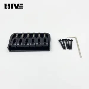 Zinc Alloy Electric Guitar Bridge in Gold, Silver, Black 15 S60da9dc471fc49c8a02d9c5051affc22N